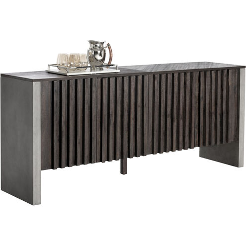 Bane 78.5 X 19 inch Brown / Grey Sideboard